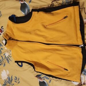 GAP Reversable Double-sided Navy and Yellow Vest